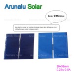 100pcs Solar Cells 39x39mm DIY Poly Solar Panel, Home Lights, Battery Charger