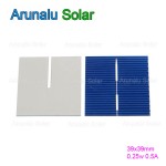 100pcs Solar Cells 39x39mm DIY Poly Solar Panel, Home Lights, Battery Charger
