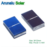 50pcs x Solar Cells DIY Charger Polycrystalline Silicon Cells 39*22mm 0.5V 0.16W
