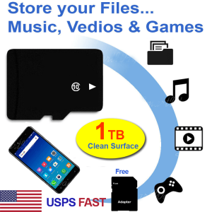 1TB / 1024GB Universal Micro SD Cards Class 10 Smartphones Tablets Drones