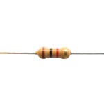 1K Ohm Resistors 1000 Ohms 1/4W 5% Carbon Film Through Hole Fixed Resistors 100pcs